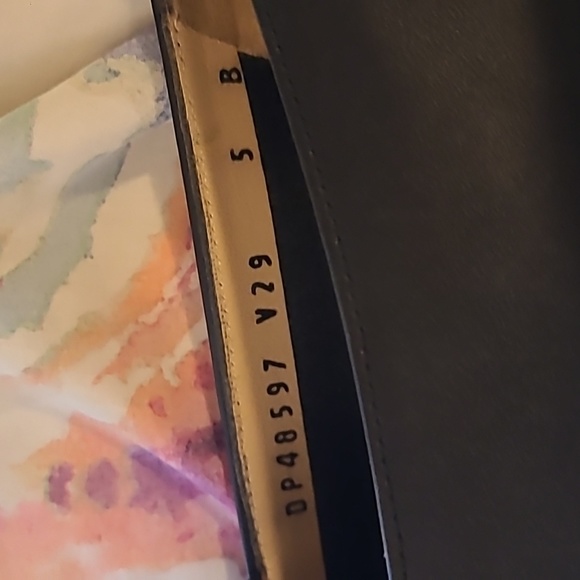 SALVATORE FERRAGAMO Black Seila Shoes Size 5 B - Picture 5 of 9